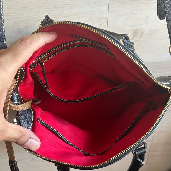 Dooney & Bourke Saffiano Footed Structured Tote - Picture 7 of 16